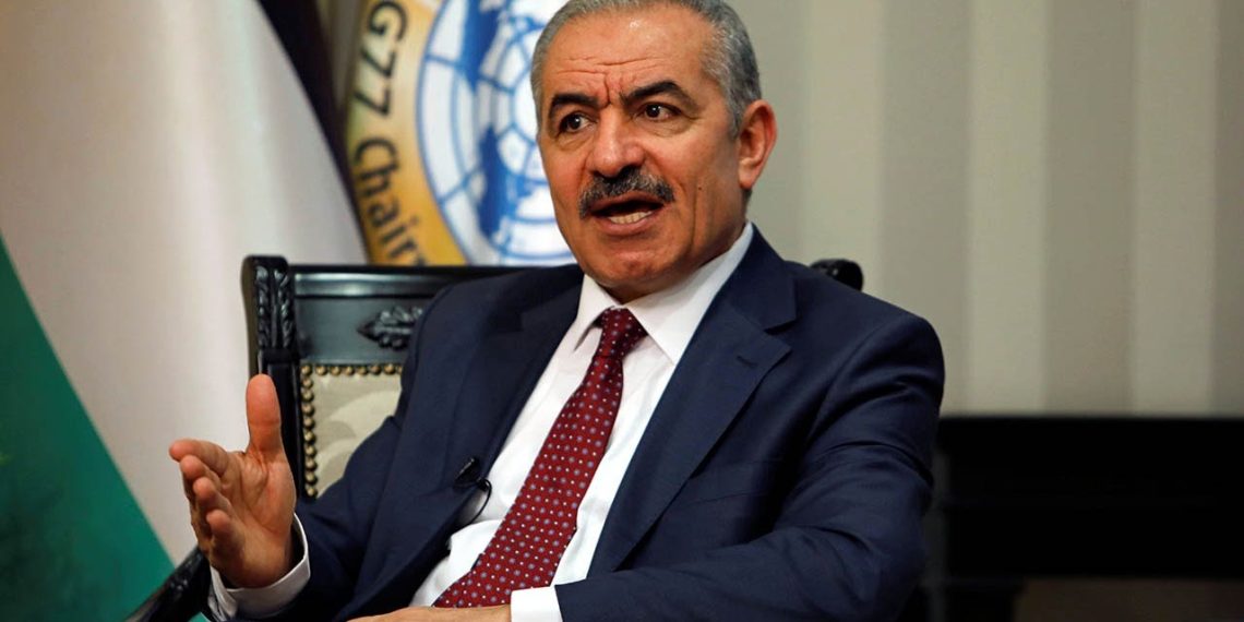 PA-statsminister Mohammad Shtayyeh.