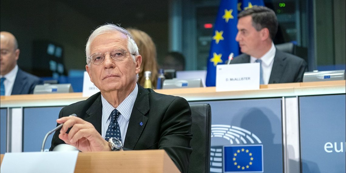 Joseph Borrell, leder av EUs utenrikspolitikk. Foto: https://www.flickr.com/photos/european_parliament/48859228793/.