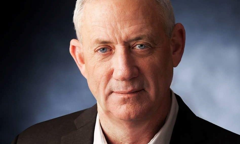 Israels forsvarsminister Benny Gantz. Foto: https://commons.wikimedia.org/wiki/File:Benny_Gantz_2019.jpg.