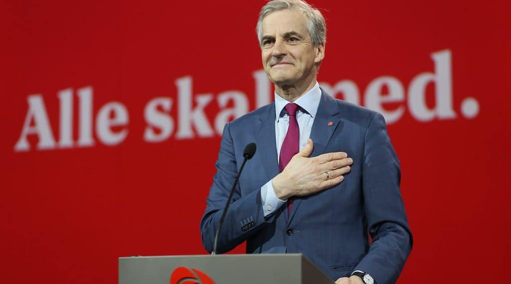 Jonas Gahr Støre. Foto: Bernt Sønvisen/Arbeiderpartiet - https://www.flickr.com/photos/arbeiderpartiet/33814547810.