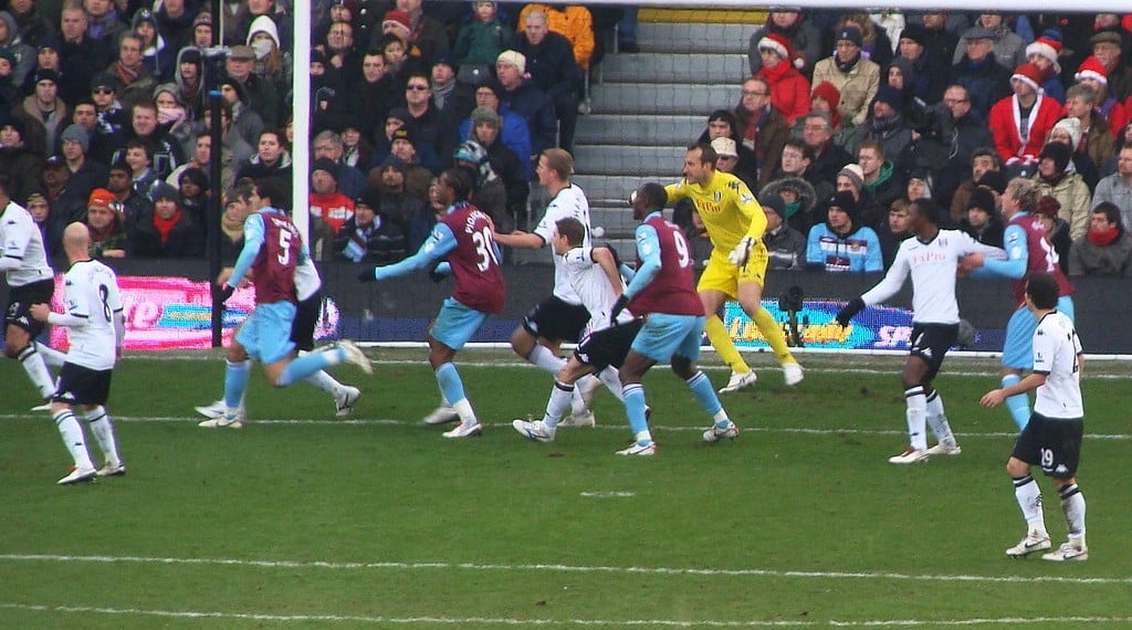 West Ham - Fulham. Foto: https://www.flickr.com/photos/34517490@N00/5296286461.